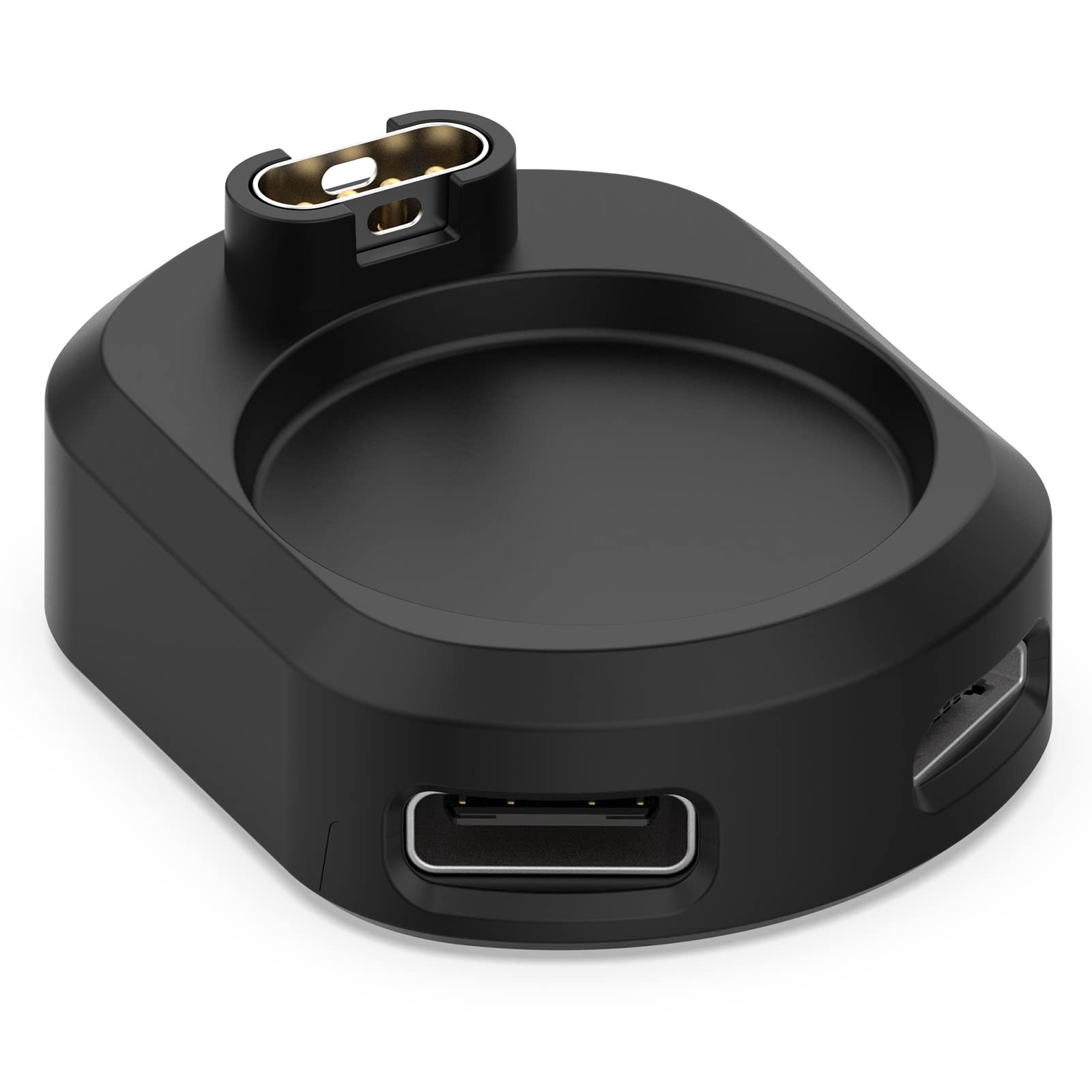 Replacement Charging Dock Compatible With Garmin Forerunner 265S/265/965, Disscool Type C Micro Watch Charger Stand Adapter Smar