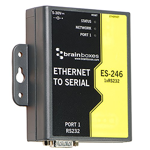 Brainboxes Device Server   10Mb Lan, 100Mb Lan, Rs 232 (Es 246)
