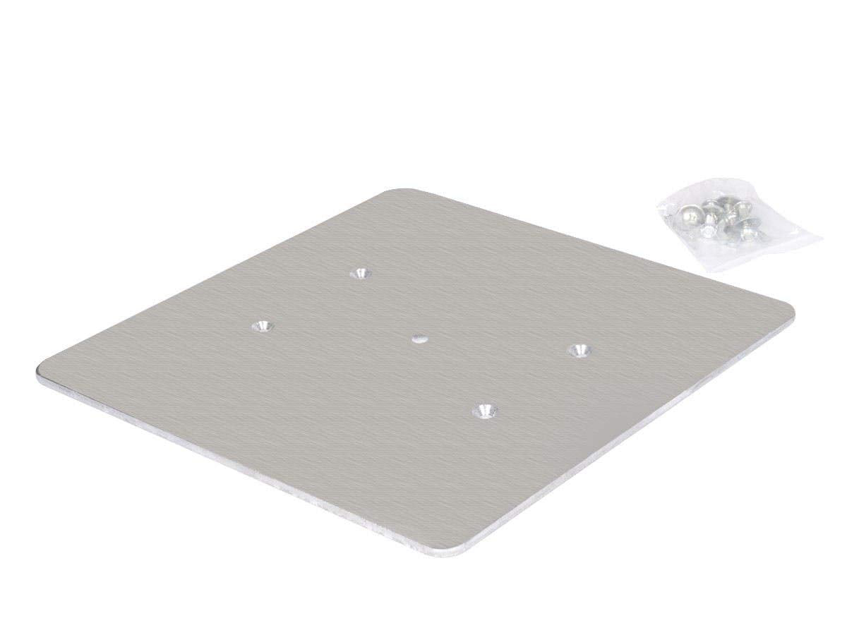 Stage Right By Monoprice 12In X 12In Truss Totem Top Base Plate With Hardware Fo