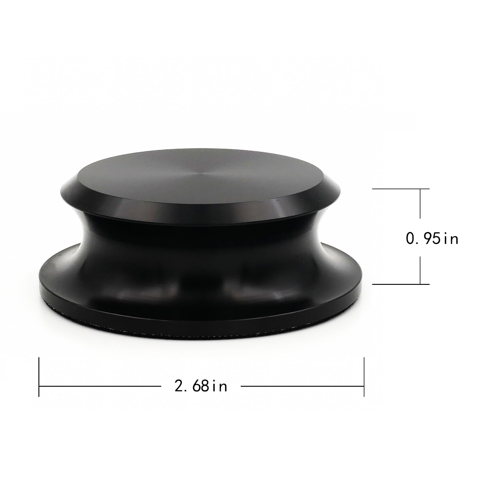 Menesia Record Weight Stabilizer, Turntable And Vinyl Record Weight, Premium Vinyl Stabilizer For Superior Sound (Black)