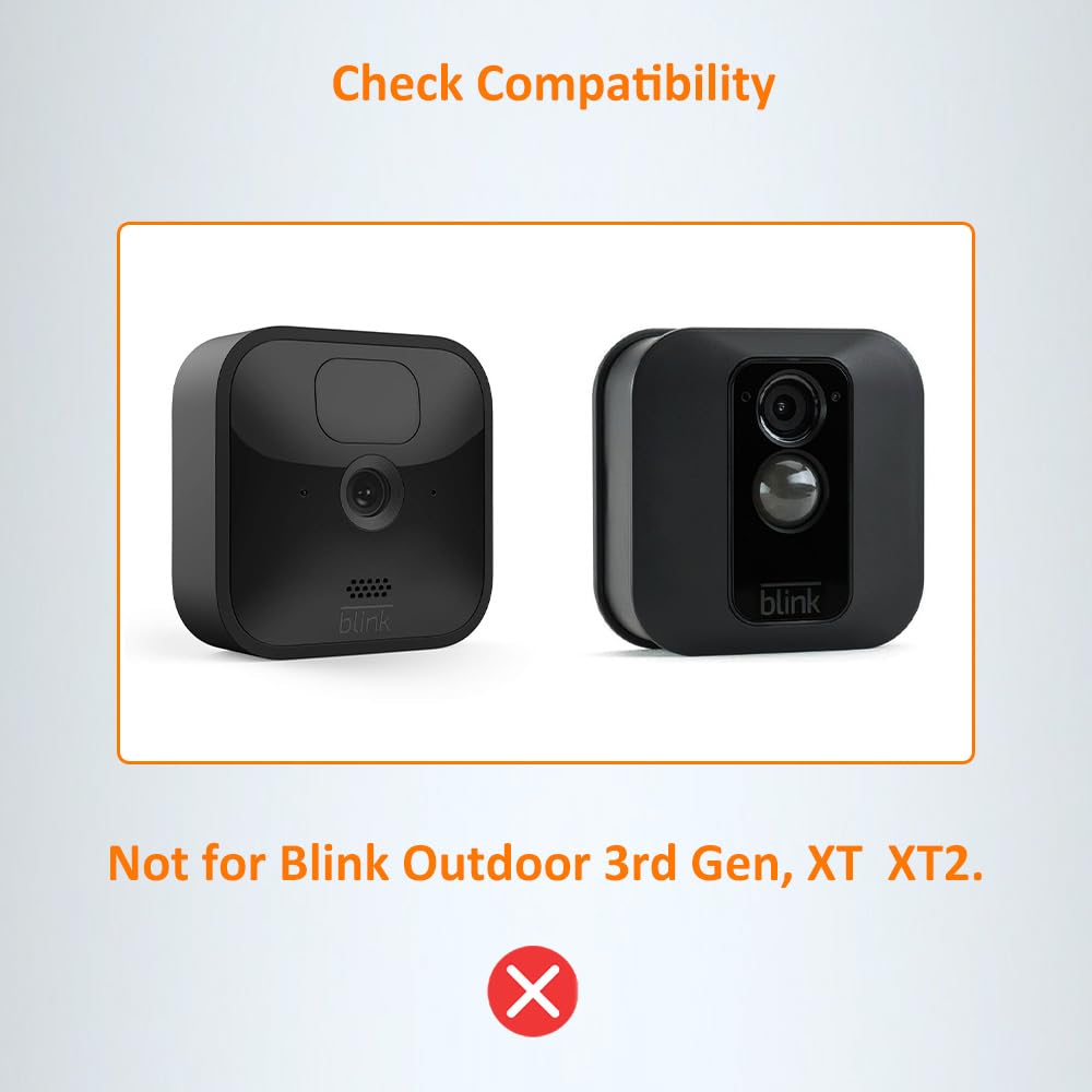 3+1 Pack | Mount For Blink Outdoor 4 Camera | Adjustable To Improve Viewing Angle | Blink Outdoor (4Th Gen) Mounting Kit And Pro