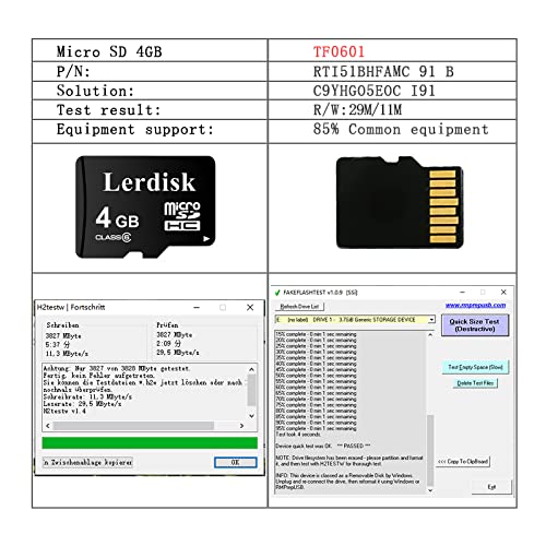 Lerdisk Factory Wholesale Micro Sd Card 4Gb Pack Of 3 In Bulk Micro Sdhc With Adapter Produced By Authorized Licencee(4Gb)