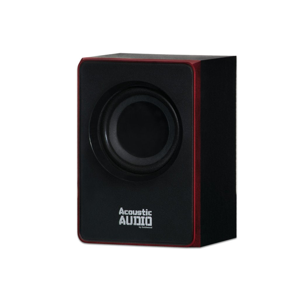 Acoustic Audio By Goldwood 2.1 Bluetooth Speaker System 2.1 Channel Home Theater Speaker System, Black (Aa2103)