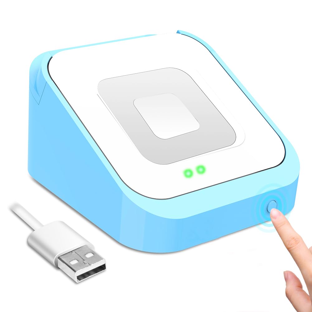 Dock Compatible With Square Reader 2Nd Generation, Square Card Reader Stand Holder, Anti Sleep Button, One Click To Turn On, Blu