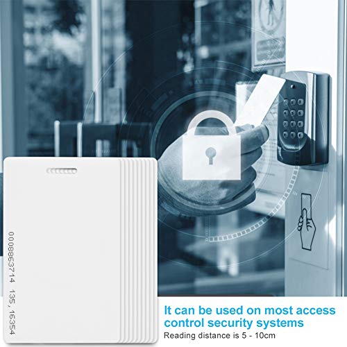 10Pcs 125Khz Rfid Readable Access Card Proximity Door Control Entry Access Card