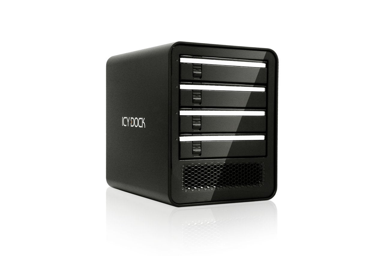 ICY DOCK MB561U3S4SB R1 4Bay USB3.0 2.5 3.5 SATA HDD SSD Ext Enclosure BK