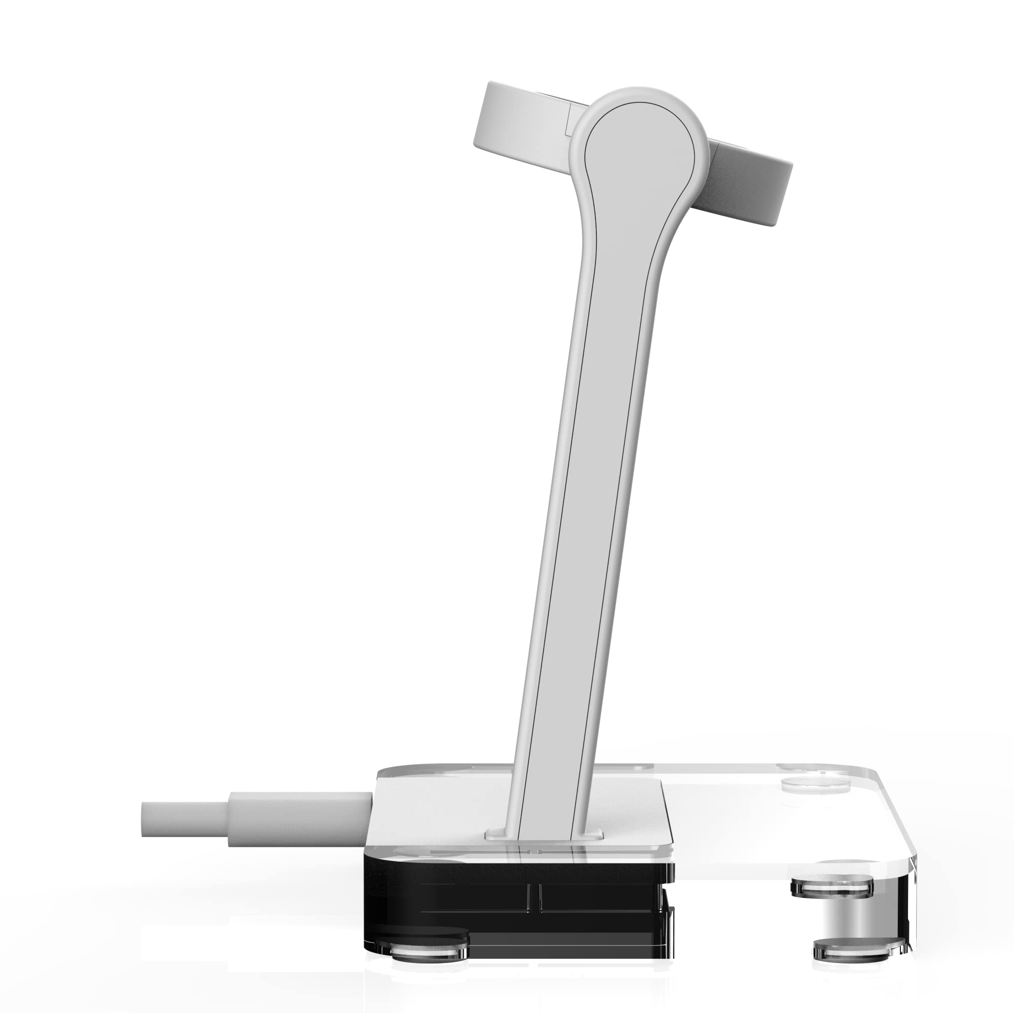 Watch Charger For Fossil Gen 6,6 Hybird/Gen 5/5E,Gen 4,Charging Stand For Fossil/Mk/Skagen/Emporio Armani Heartrate Smartwatch,W