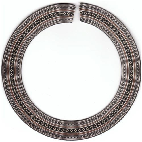 Als Classical Guitar Rosette   Hauser Style #15   Timber Mosaic   By Australian Luthier Supplies