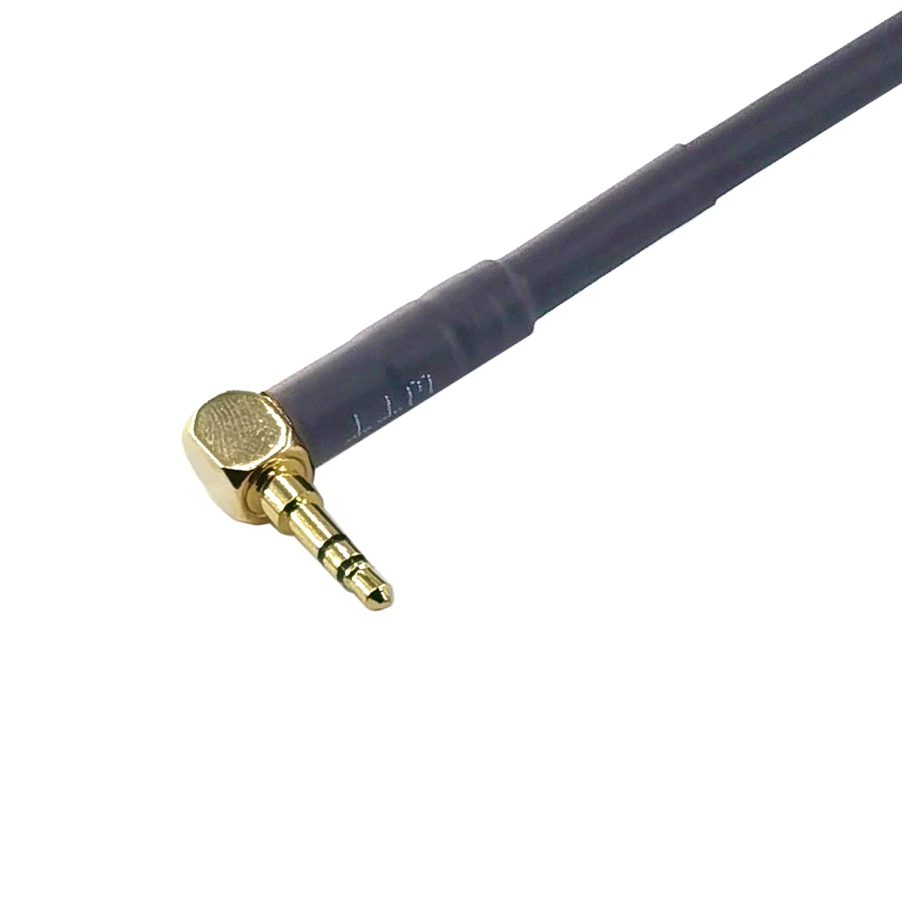 Wjstn Right Angle Male Xlr To 3.5Mm Adapter,3.5Mm (1/8 Inch) Trs To Xlr Stereo Male To Xlr Male Cable (6 Inches)