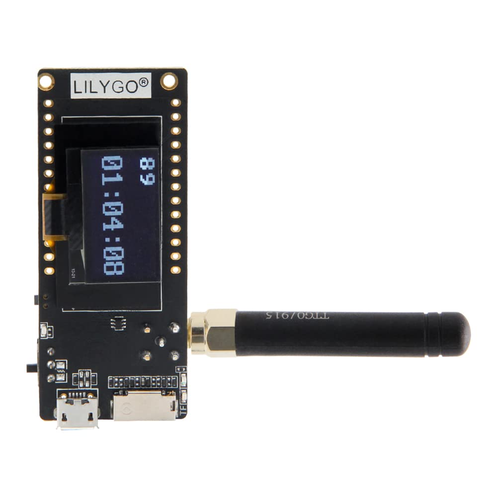 Lilygo Lora32 433Mhz Esp32 Development Board Oled 0.96 Inch Sd Card Ble Wifi Ttgo Paxcounter Module
