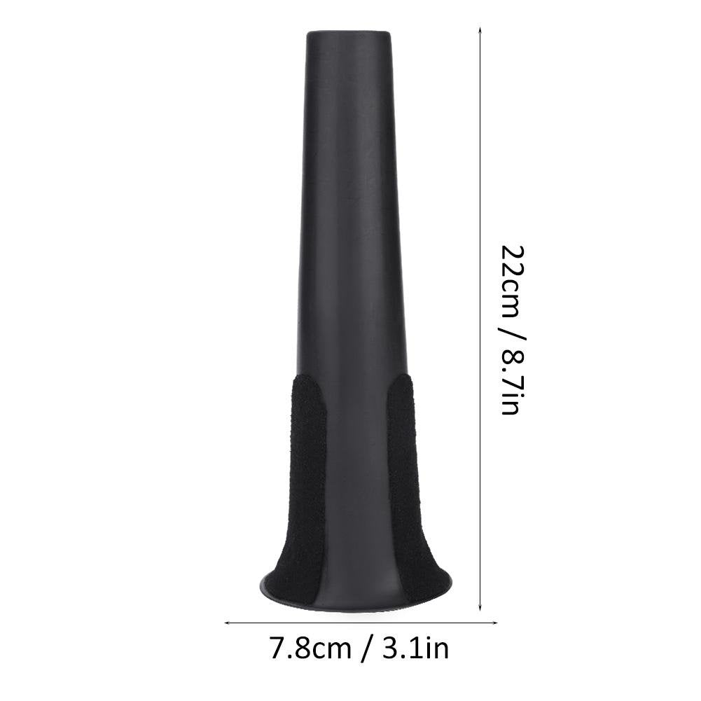 Dilwe Folding Saxophone Stand, Soprano Saxophone Instrument Support Frame, Black