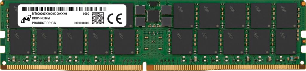 Micron 96GB DDR54800 RDIMM 2R