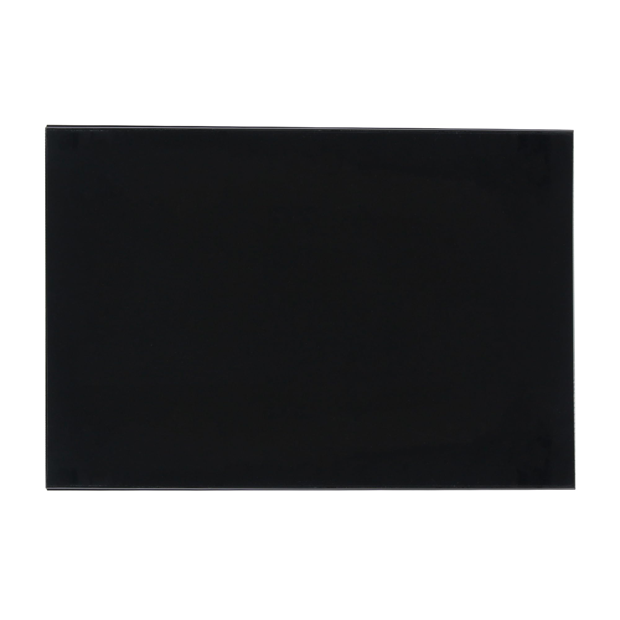 FLEOR 11.4 x 17 Inch Blank Guitar Bass Pickguard Sheet DIY Guitar Pickguard Backplate Scratch Plate Material,3Ply Black