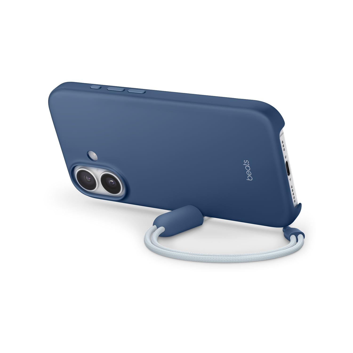 Beats iPhone 17 Kickstand Case with MagSafe & Camera Control, Built in Stand & Lanyard, Matte Finish with Microfiber Lining - Be