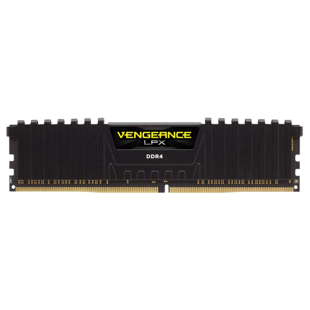 Corsair Vengeance Lpx 8Gb (1 X 8Gb) Ddr4 3000 (Pc4-24000) C16 Desktop Memory - Black Pc Memory Cmk8Gx4M1D3000C16