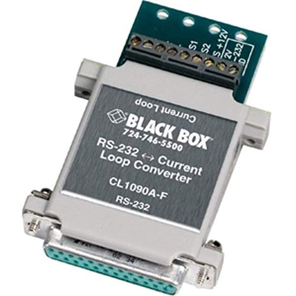 Rs232 To Current Loop Converter - Db25 Female To Terminal Block