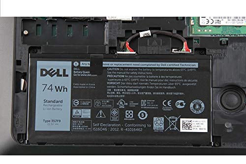 Dell 357F9 11.1V Or 11.4V 74Wh Battery For Dell Inspiron 15 5000 Gaming 5576 5577 ,15 7000 Gaming 7557 7559 7566 7567 Laptops Al