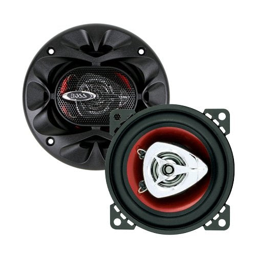 Boss Audio Systems Ch4220 Car Speakers   200 Watts Of Power Per Pair And 100 Watts Each, 4 Inch, Full Range, 2 Way, Sold In Pair