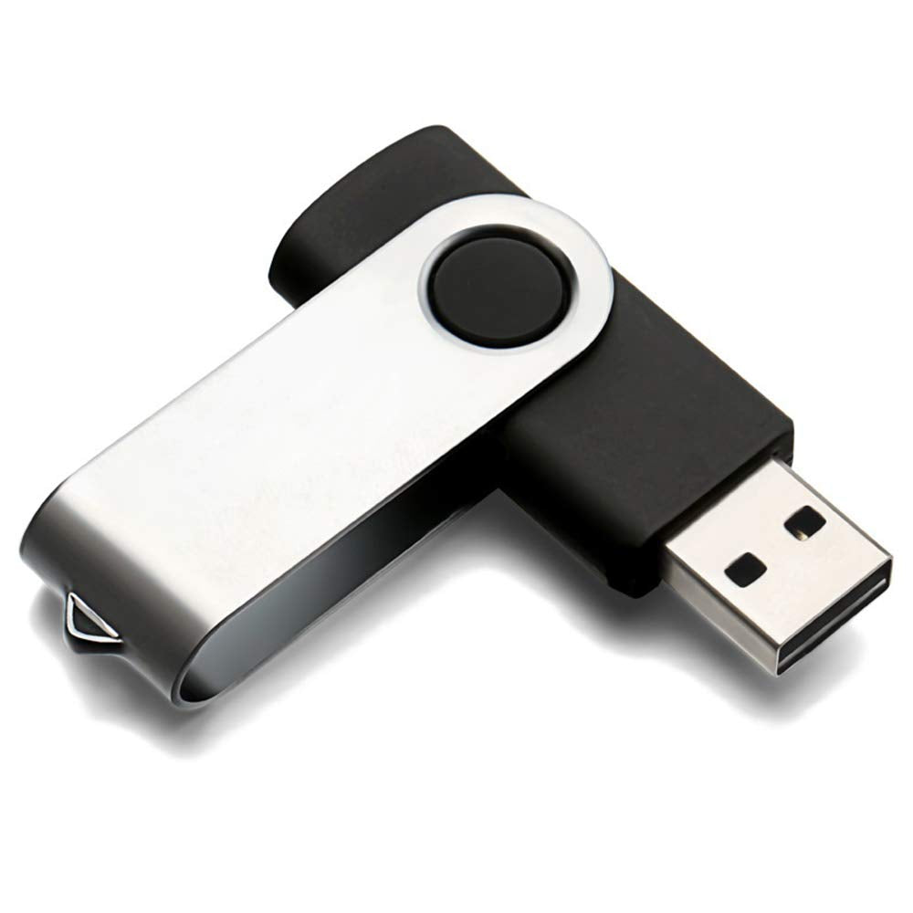 Usb Flash Drive 128Gb 2Pack, Maspen Usb Thumb Drives 2.0 High Speed Usb Memory Stick Zip Drives (Black, 128 Gb)