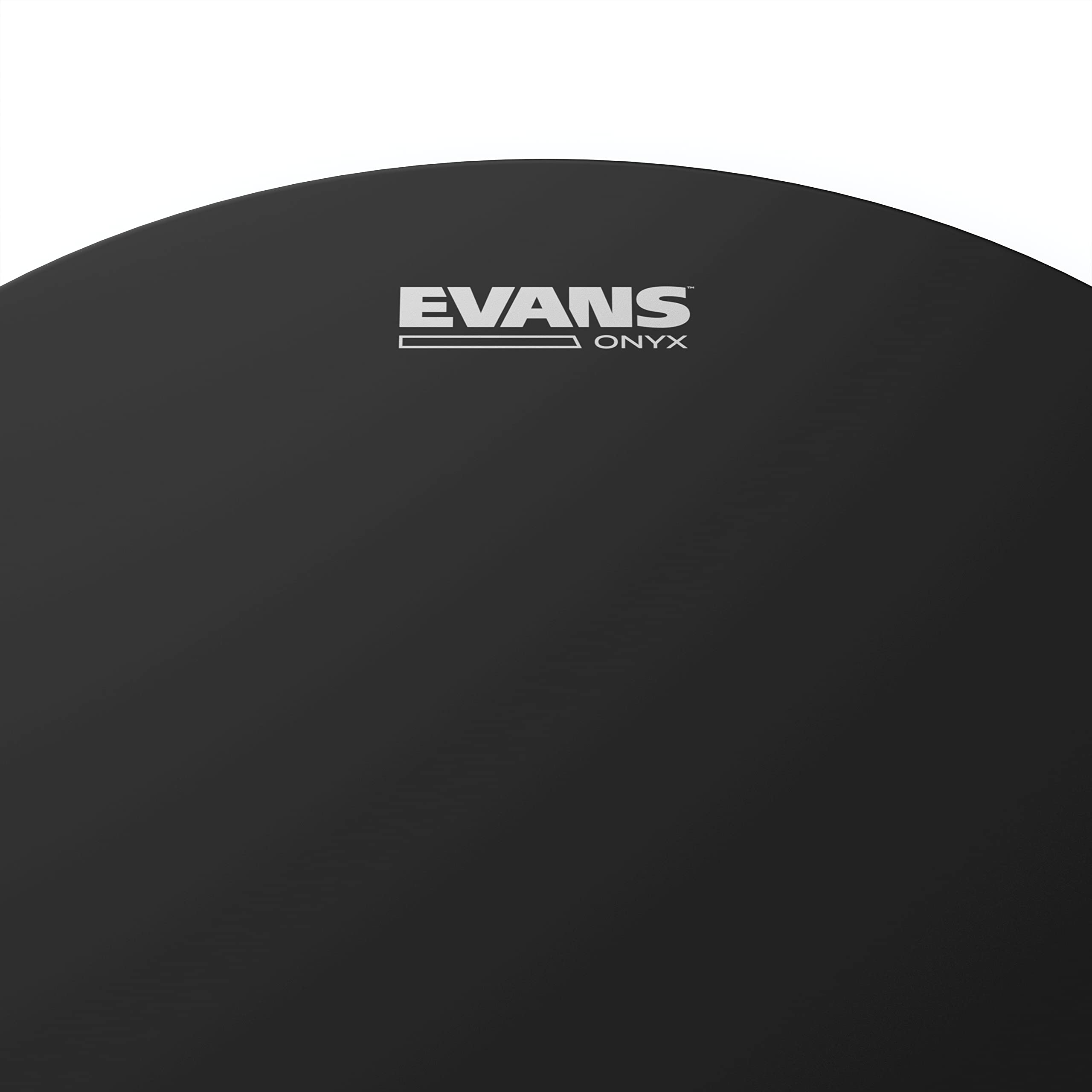 Evans Drum Heads   Onyx 2 Ply Tompack Coated, Standard (12 Inch, 13 Inch, 16 Inch)