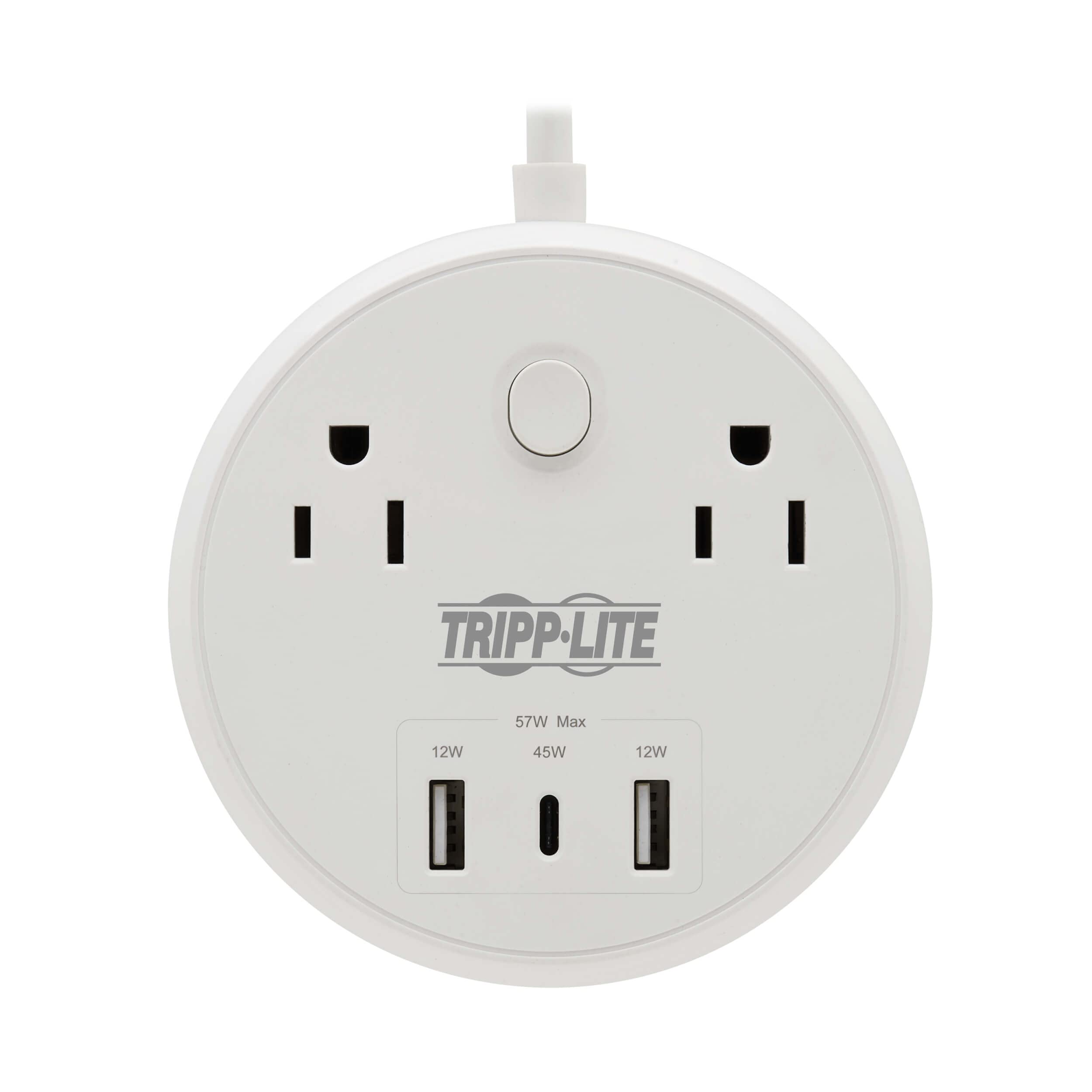 Surge Prtctr 57W 2Out 3 Usb