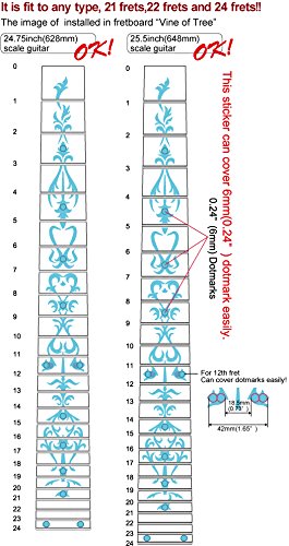 Jockomo Vine Of Tree (Avalon Mix) Guitar Inlay Sticker