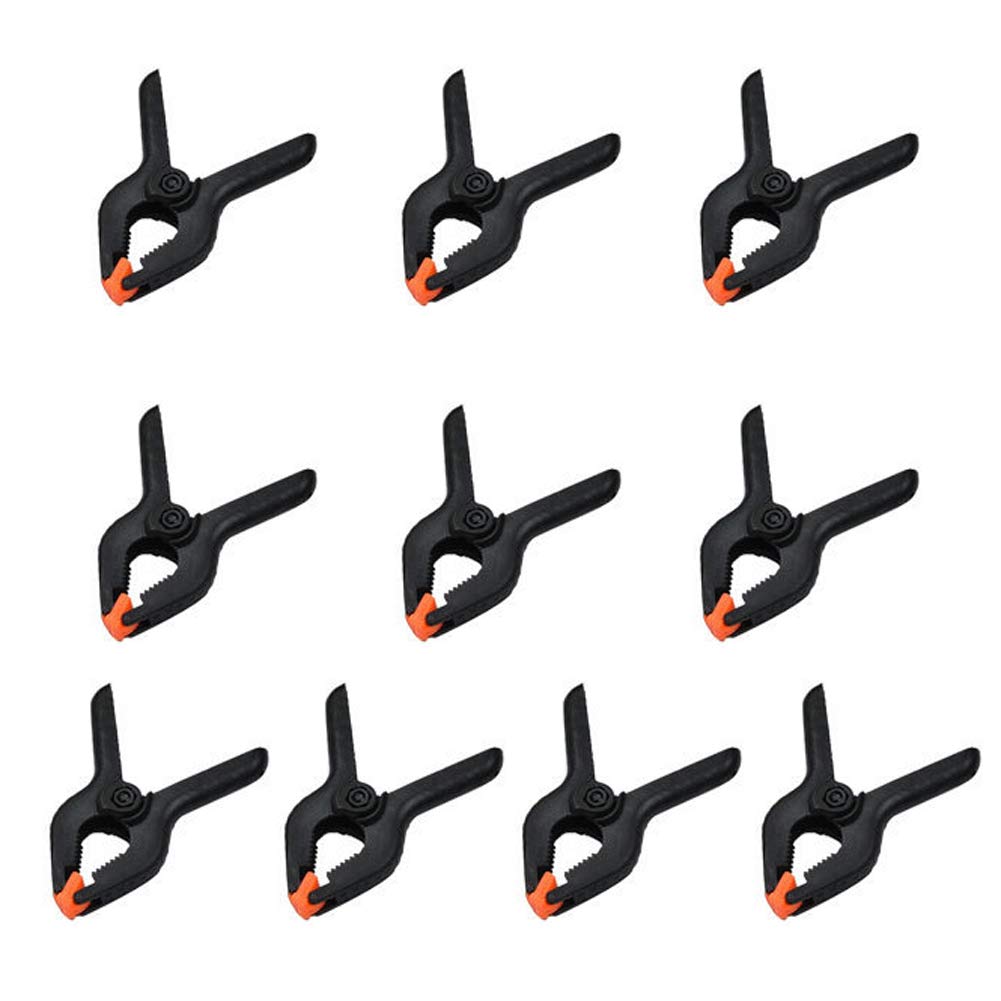 10 Pieces 2.56 Inch Small Photography Backdrop Clips Photography A Clips Woodworking Clamp Photography Backdrop Support Spring C