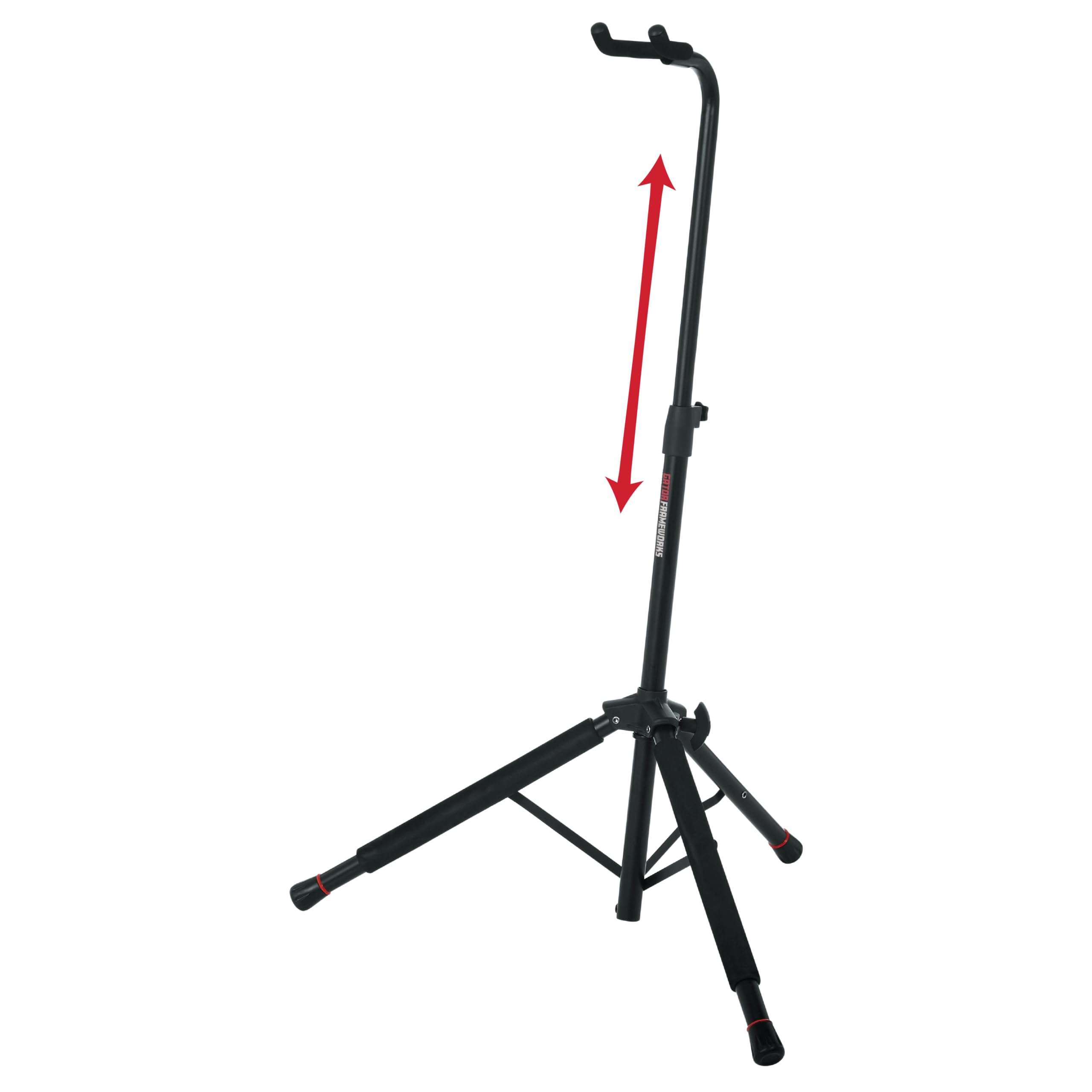 Gator Frameworks Hanging Single Guitar Stand, Holds Electric or Acoustic Guitars, (GFW-GTR-1200)