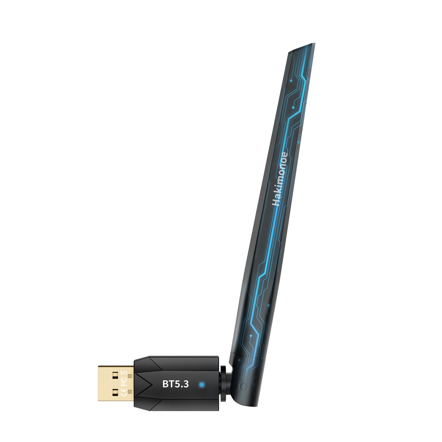 Long Range Usb Bluetooth 5.3 Adapter For Pc Desktop, 150M Wireless Transmitter Dongle For Windows 11/10/8.1 Laptop Computer Pair