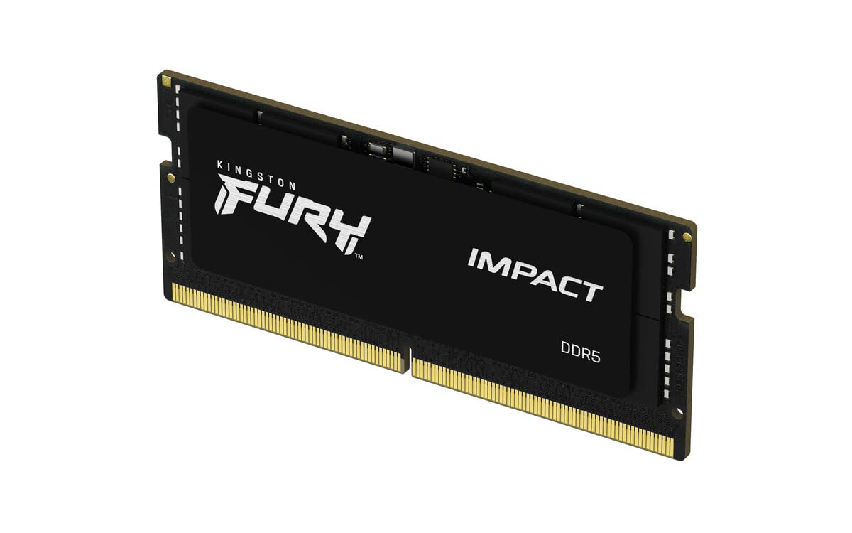 Kingston Fury Impact 16Gb 6000Mt/S Cl38 Ddr5 Sodimm | Intel Xmp 3.0 | Plug N Play | Laptop Memory | Single Module | Kf560S38Ib 1