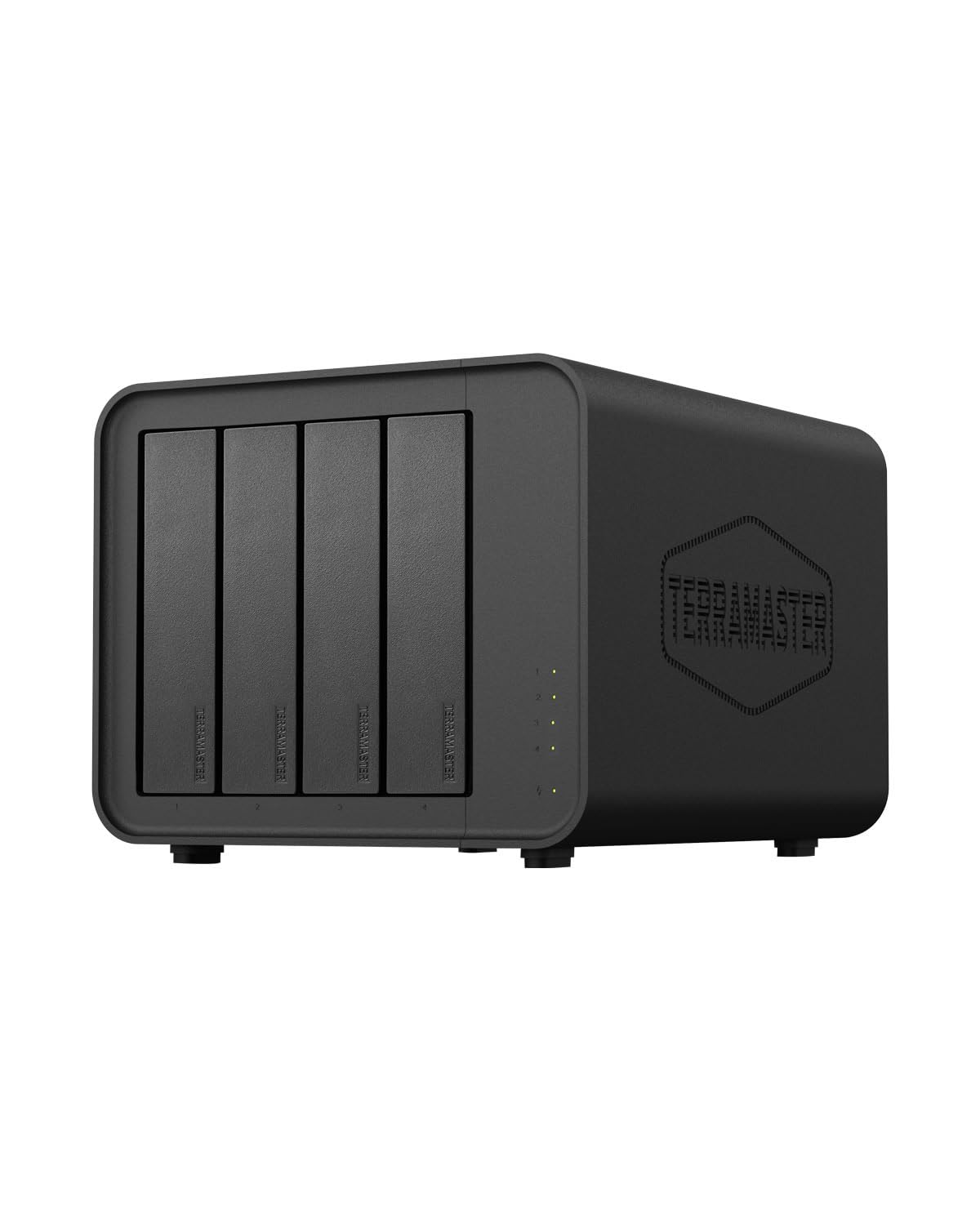 TERRAMASTER D4-320 External Hard Drive Enclosure - 4bay USB 3.2 Gen2 10Gbps Type-C USB Storage Hot Swappable Plug and Play (Disk