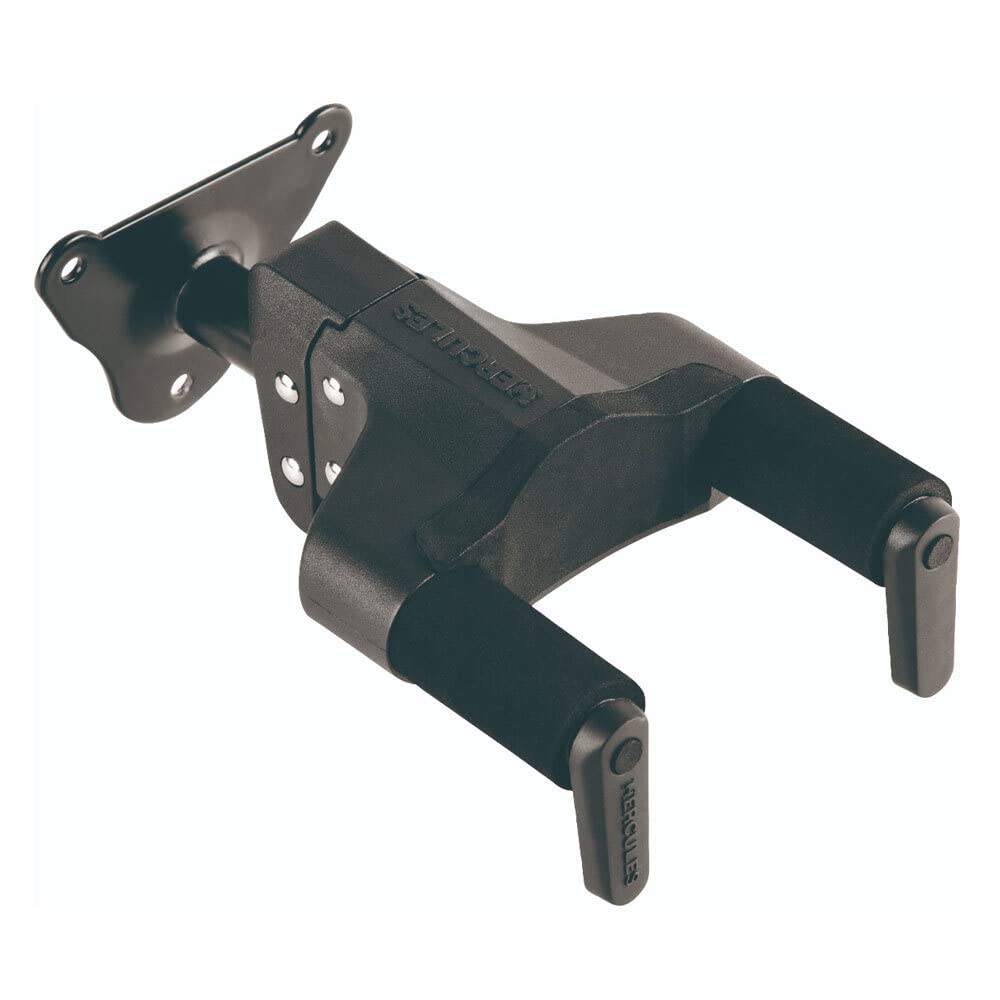 Hercules Gsp39Wbplus Autogrip Guitar Hanger,Black
