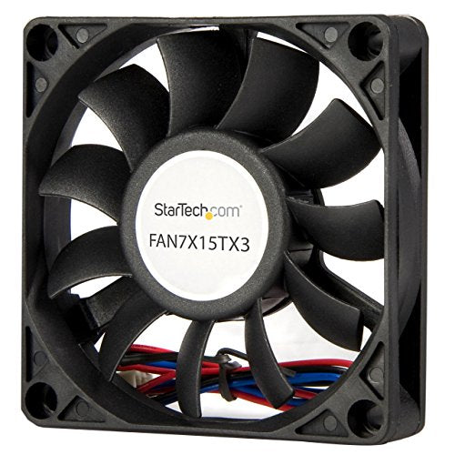 Startech.Com 70X15Mm Replacement Ball Bearing Computer Case Fan W/ Tx3 Connector   3 Pin Case Fan   Tx3 Fan   70Mm Fan (Fan7X15T