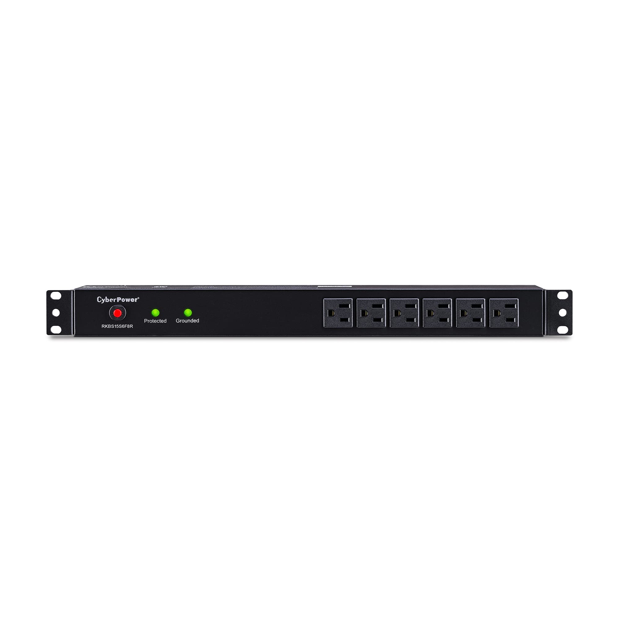 Cyberpower Rkbs15S6F8R Rackbar Surge Protector 120V15A 14 Outlets 15 Foot Power Cord 1U Rackmount