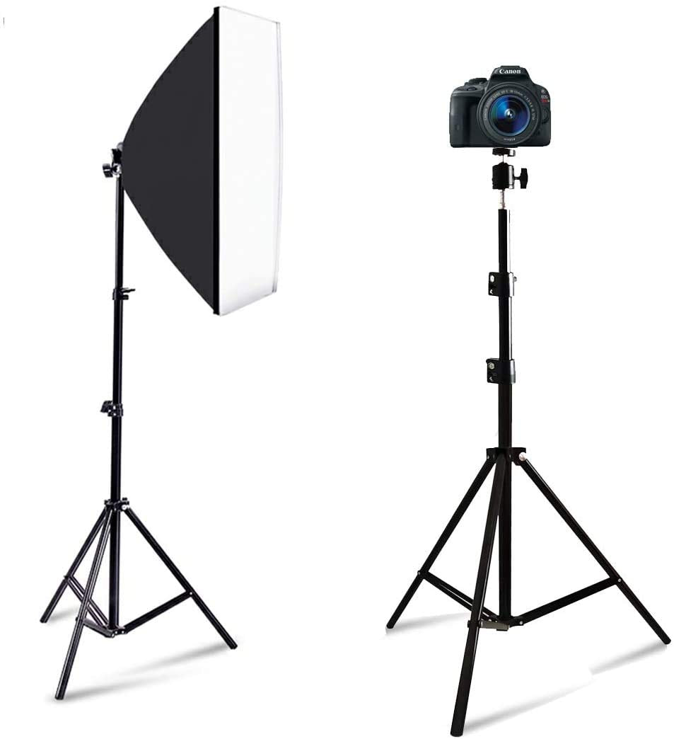 Projector Tripod Stand, Portable Tripod Mount Floor Stand, Folding Floor Tripod Projector Photography Light Stand, Adjustable He