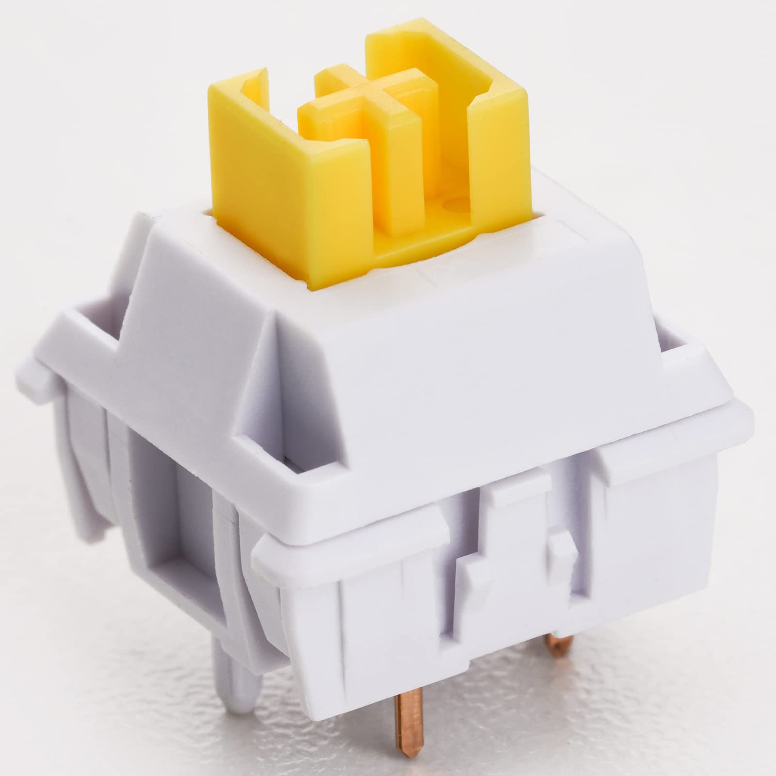 Ws Yellow Mechanical Keyboard Linear Lubed Switches(35Pcs)