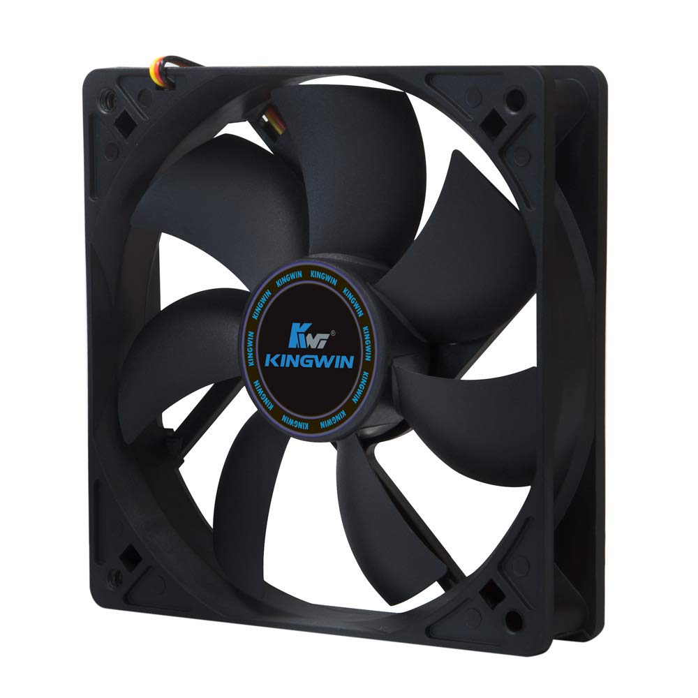 Kingwin 120Mm Silent Fan For Computer Cases, Mining Rig, Cpu Coolers, Computer Cooling Fan, Long Life Bearing, And Provide Excel