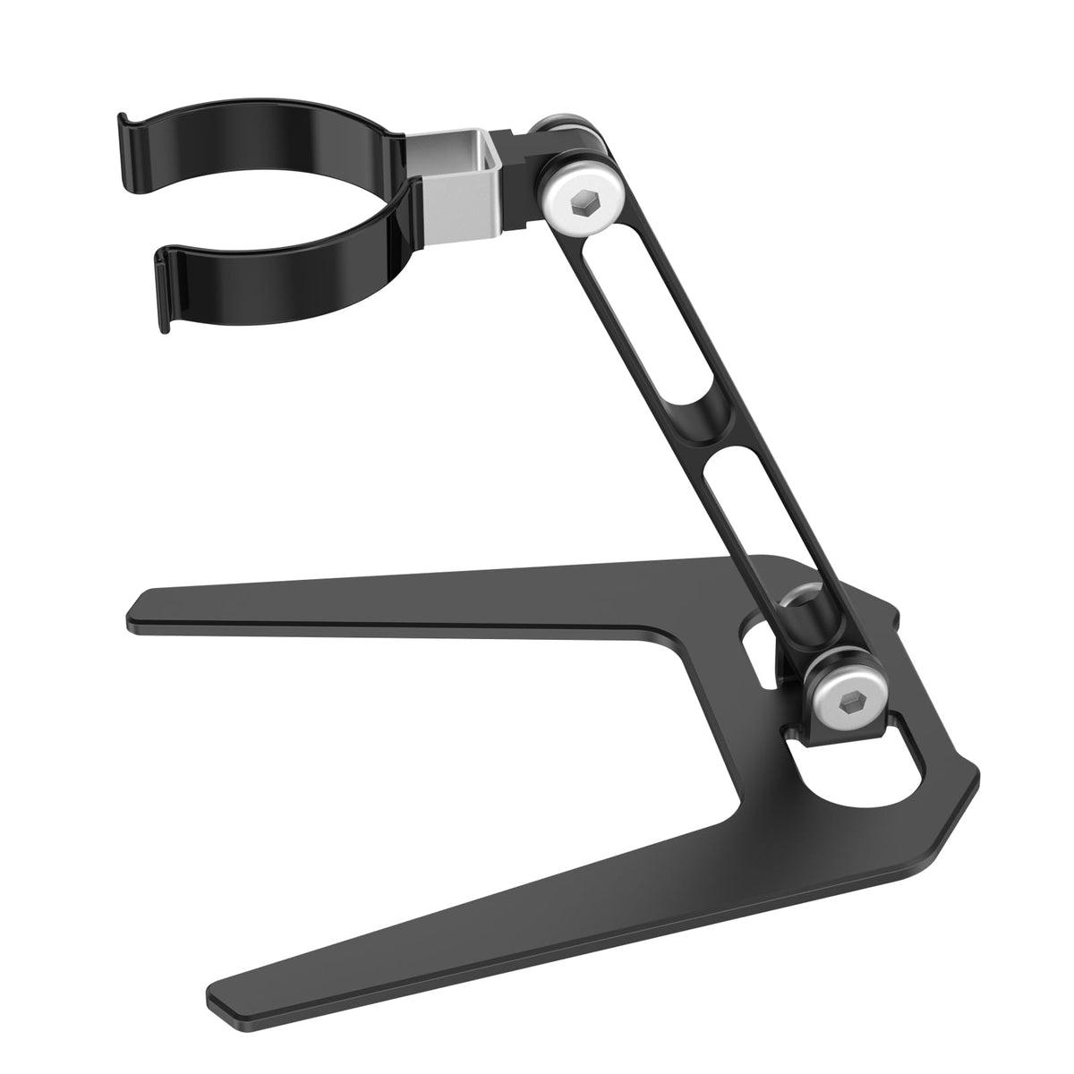 Bysameyee Simplified Metal Bracket For Digital Microscope, Adjustable Aluminum Alloy Stand Mount For Usb Microscope/Wireless Mic