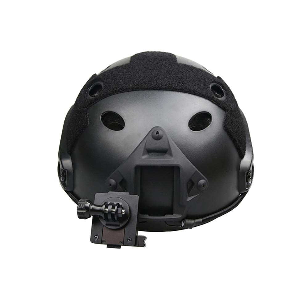 Hyfan Nvg Tactical Helmet Accessories Front Bracket Mount For Fast Mich Action Camera (Aluminum Alloy)