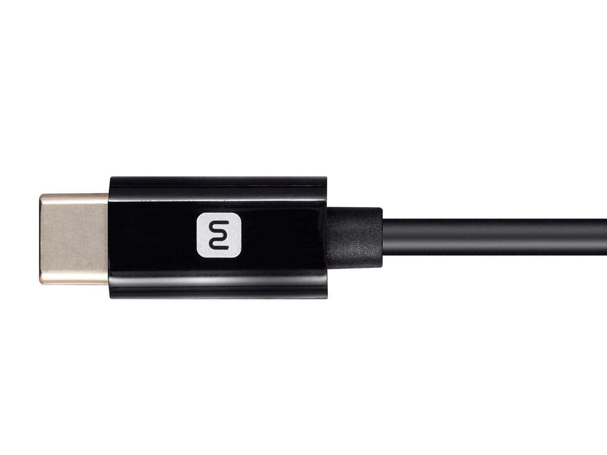 Monoprice Lightning To Usb C Charging Cable   Apple Mfi Certified, 6 Feet, Black   Essential Series