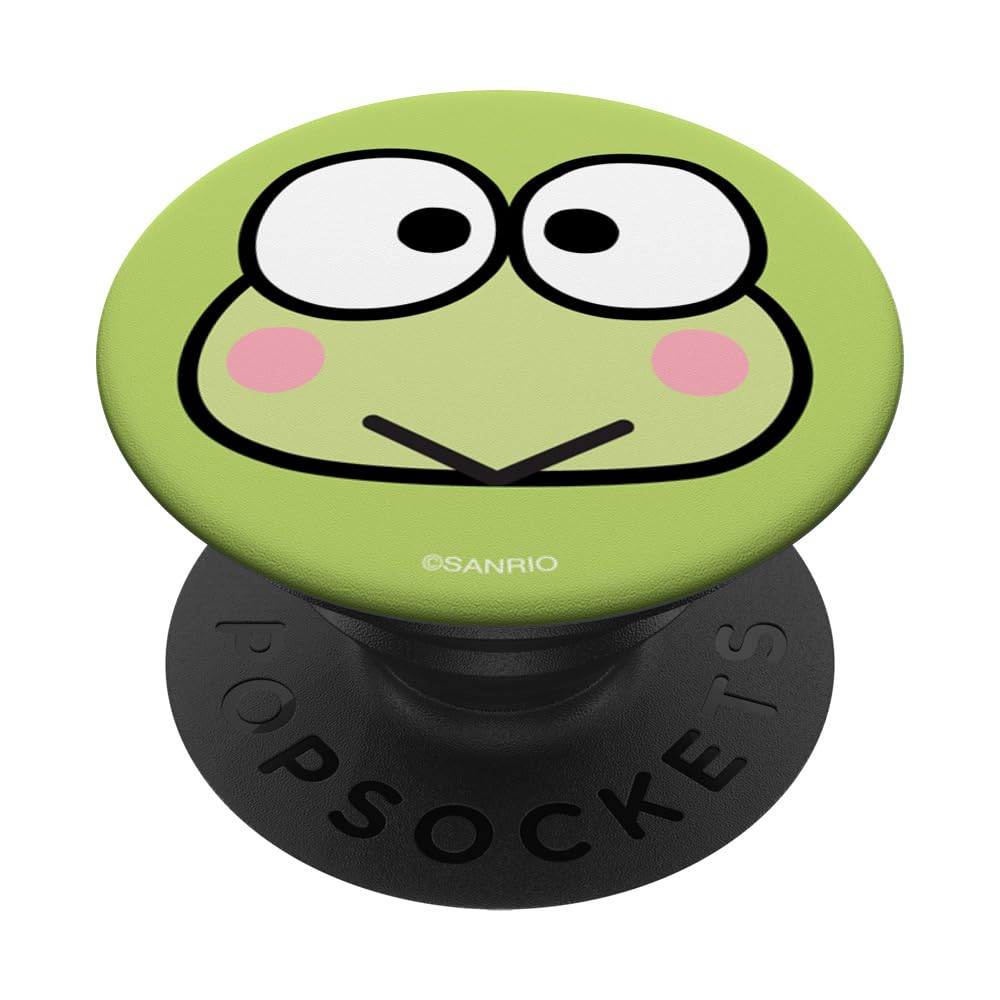 Keroppi Classic Face Popsockets Stand For Smartphones And Tablets Popsockets Standard Popgrip