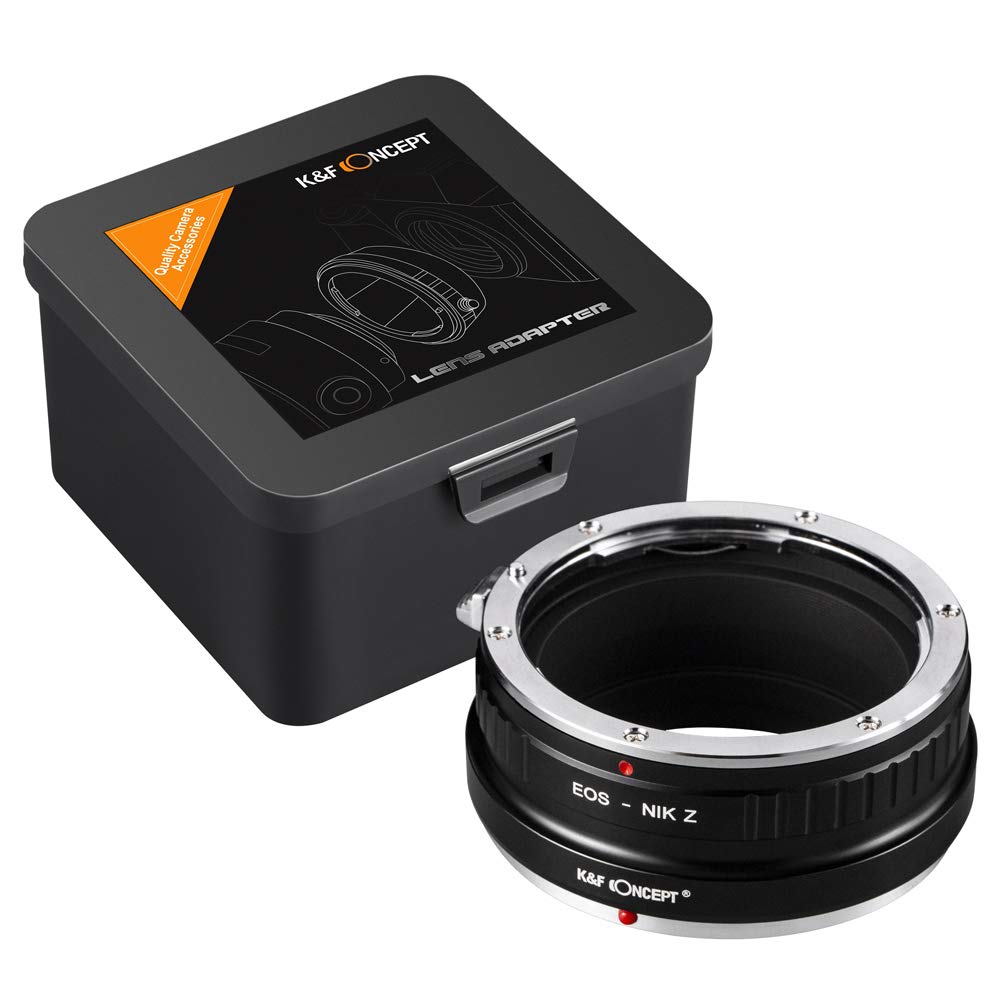 K&F Concept Lens Mount Adapter For Canon Ef Mount Lens To Nikon Z6 Z7 Camera