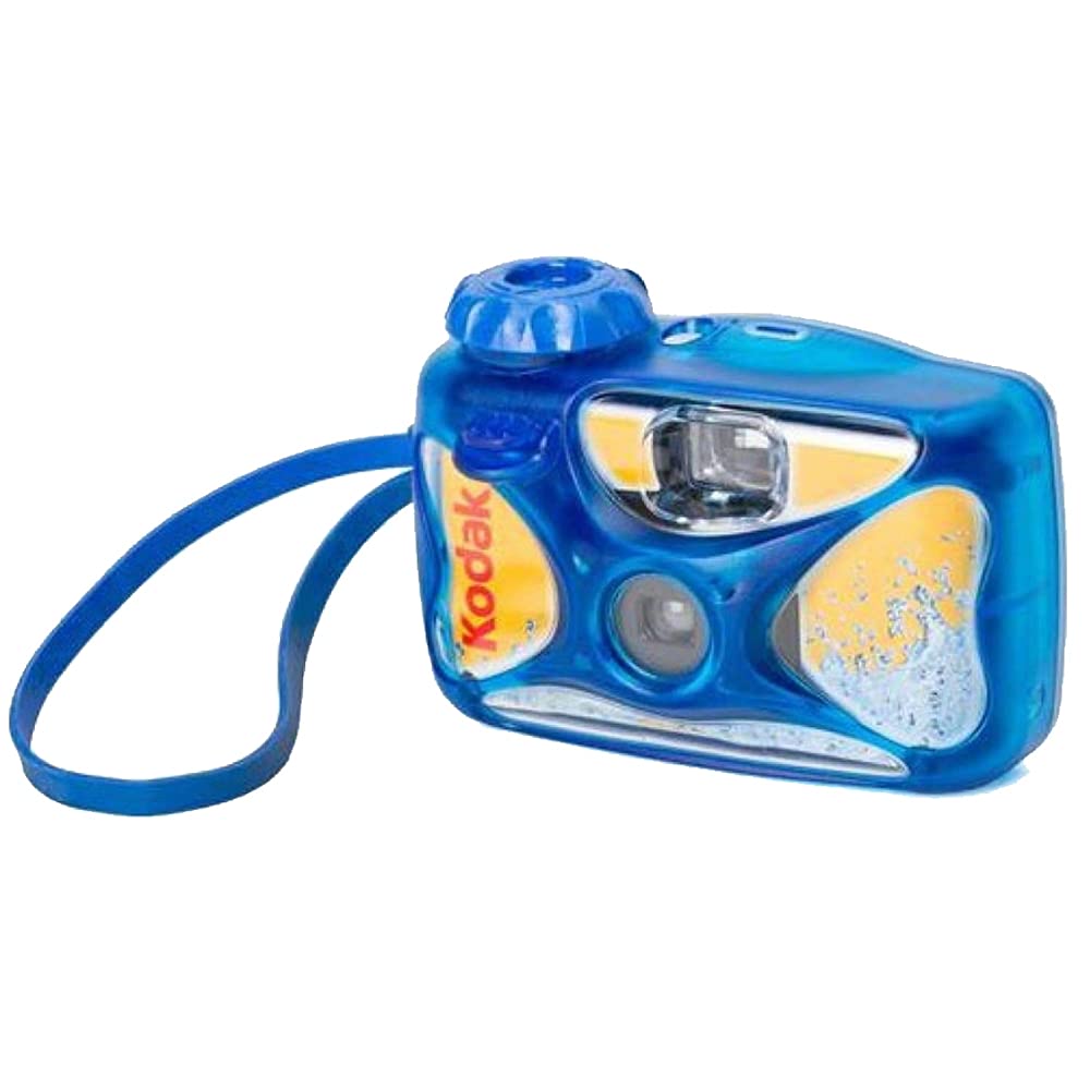Kodak Sport Underwater Single Use Disposable Camera With 800 Speed 27 Exposure Film (3 Pack)