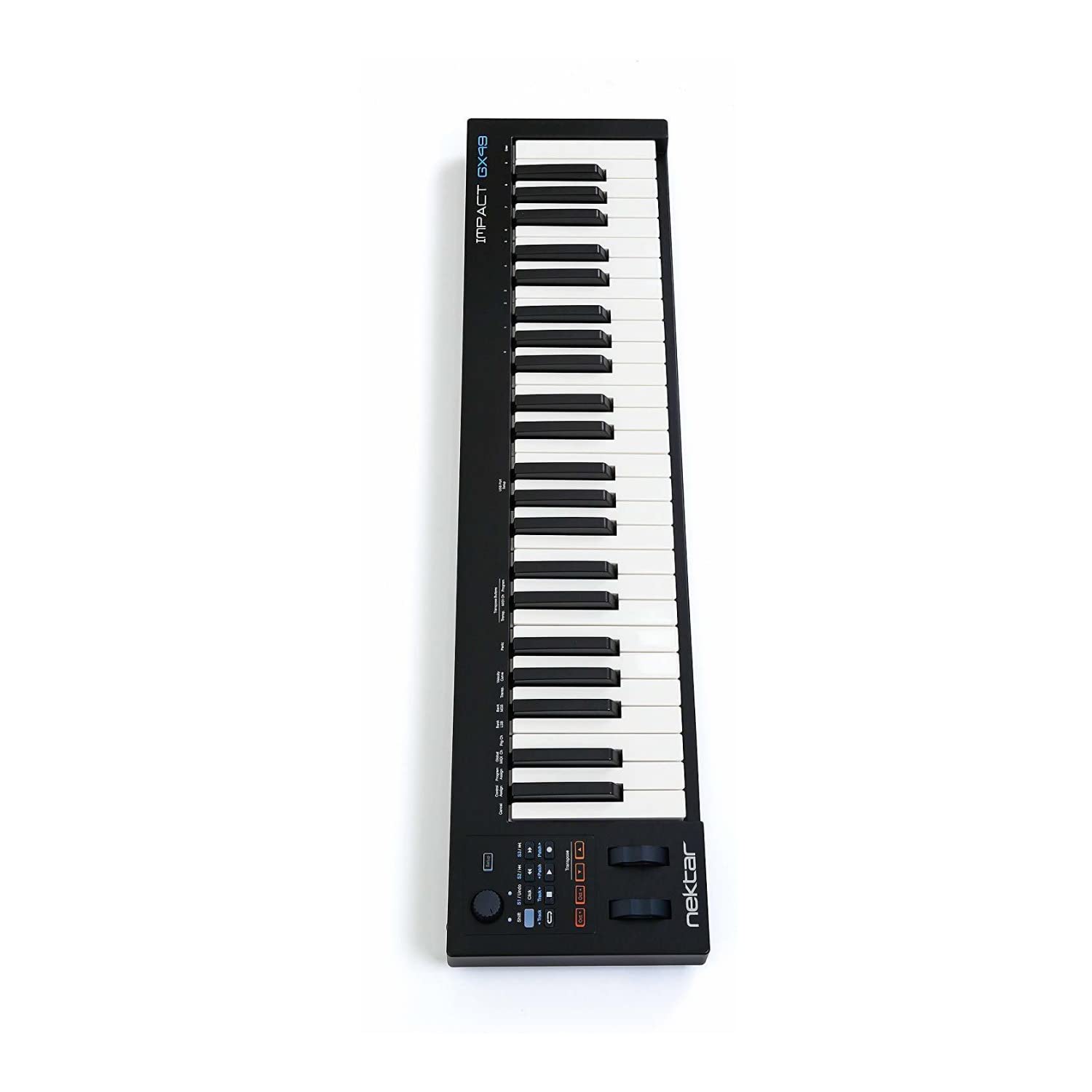 Nektar Impact Gx49 | Usb Midi Controller Keyboard With Nektar Daw Integration Black