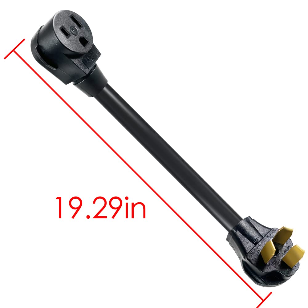 Nema 10 50P To Welder 6 50R Welding Adapter Cord 50A 250V