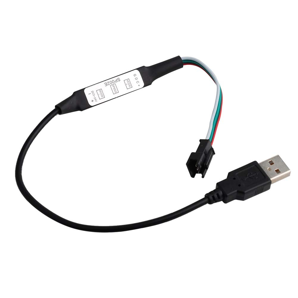Dc5-24V Usb Remote Controller For Ws2812B Ws2811 Sk6812 Led Strip
