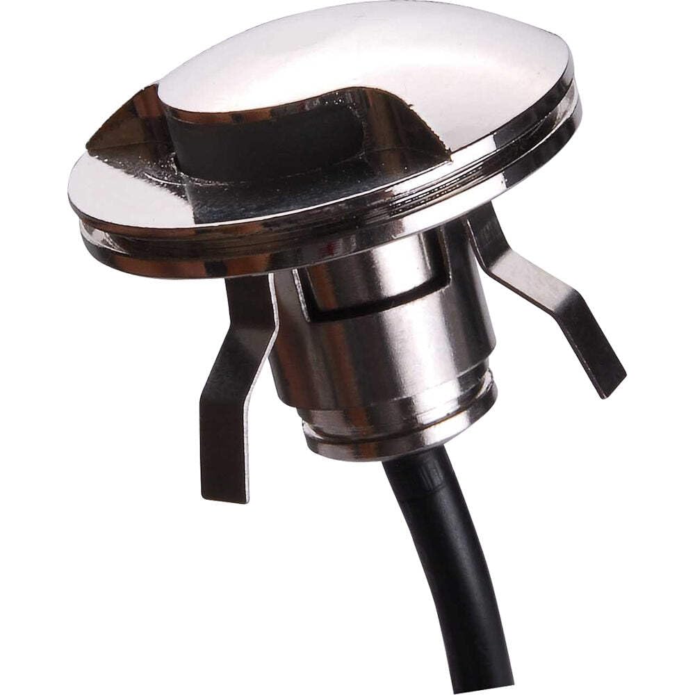Lunasea 316 Polished Stainless Steel Led Waterproof Courtesy Light - Warm White - 12Vdc Only,WBHOMB07V8KPYM6