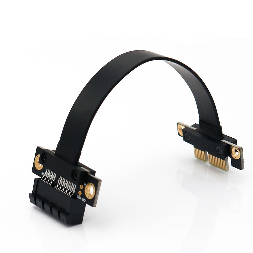 Mustpoint Pci E Pci Express 36Pin 1X Extender Extension Cable With Gold Plated Connector