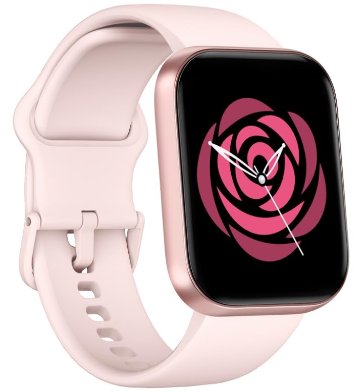 Smart Watches For Women, Fitness Tracker Watch, Heart Rate Monitor, Make Calls, 100 Sport Modes Pedometer Watch, Ip68 Waterproof