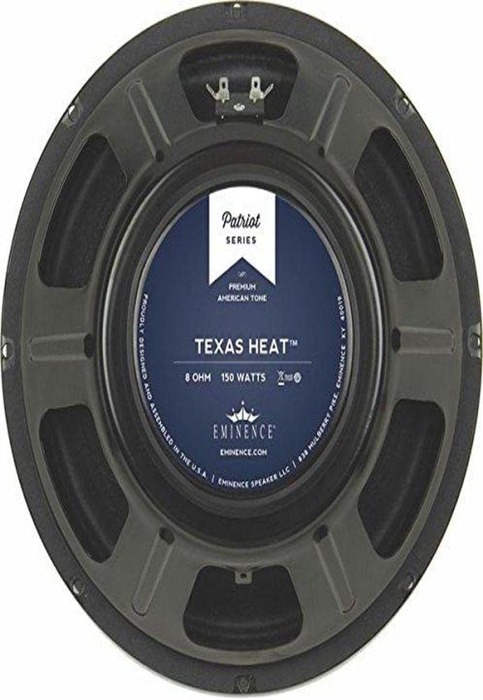 Eminence Patriot Texas Heat 12' Guitar Speaker, 150 Watts at 8 Ohms,Black
